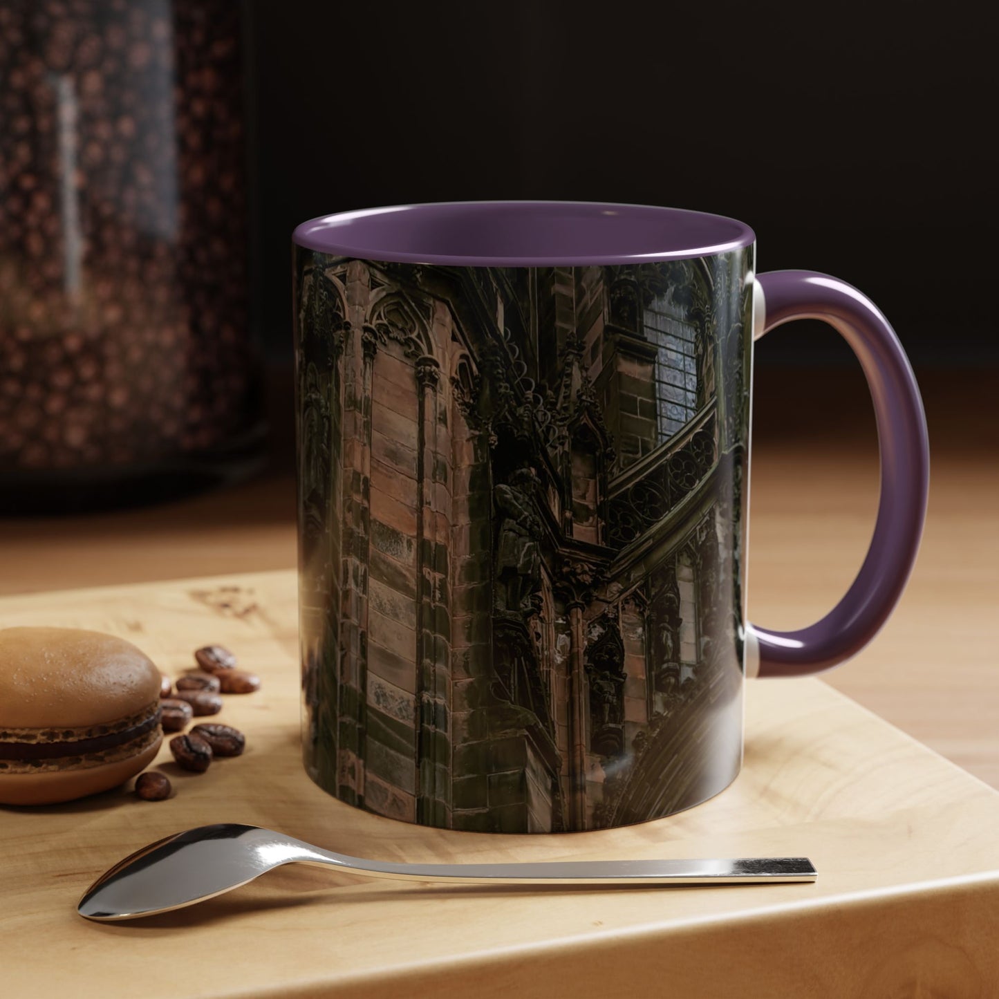 Tasses décoratives « Écosse en gros plan » - Scènes variées (violet)