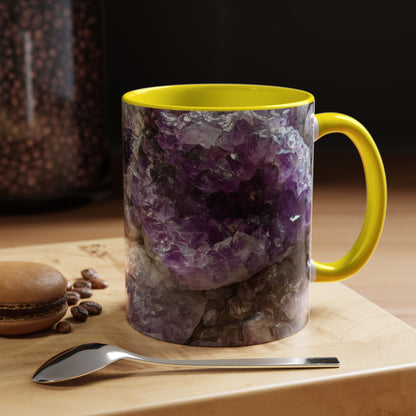 Tasses décoratives Écosse en gros plan - Scènes variées (jaune)