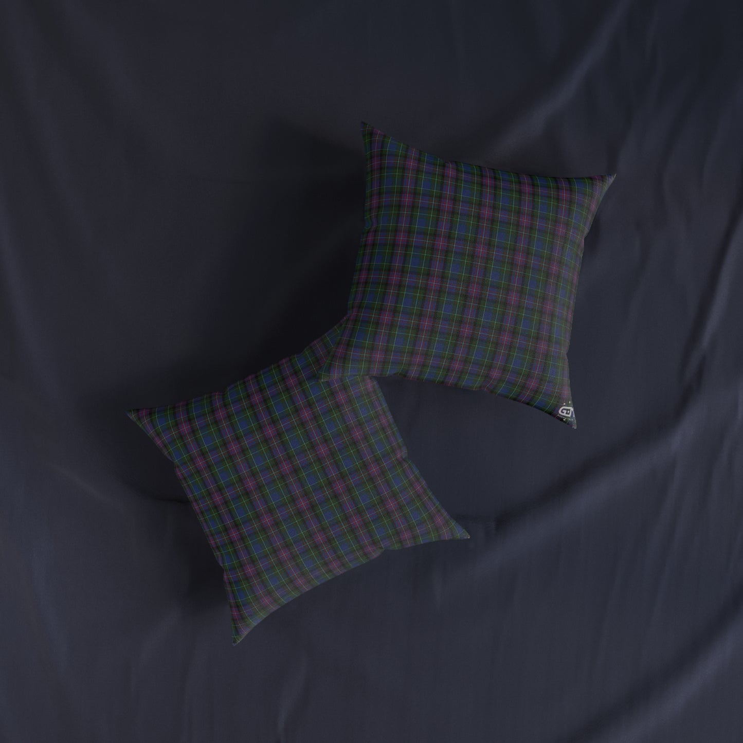 Reversible Square Cushion : Rankin Tartan, Various Sizes