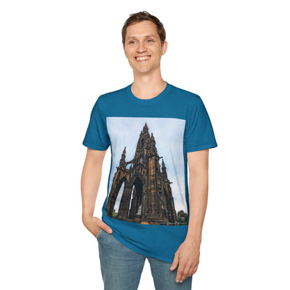 Scott Monument Photo Softstyle T-Shirt, Unisex Tee, Various Colours