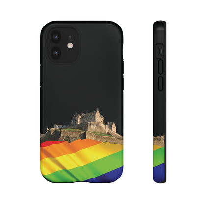 Edinburgh Castle Pride Rockface Phone Case - Flag, Various