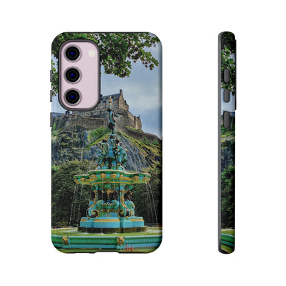 Ross Fountain & Edinburgh Castle Photo Phone Case, Scotland, Various