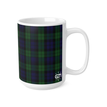 Black Watch Tartan Mug, Scotland