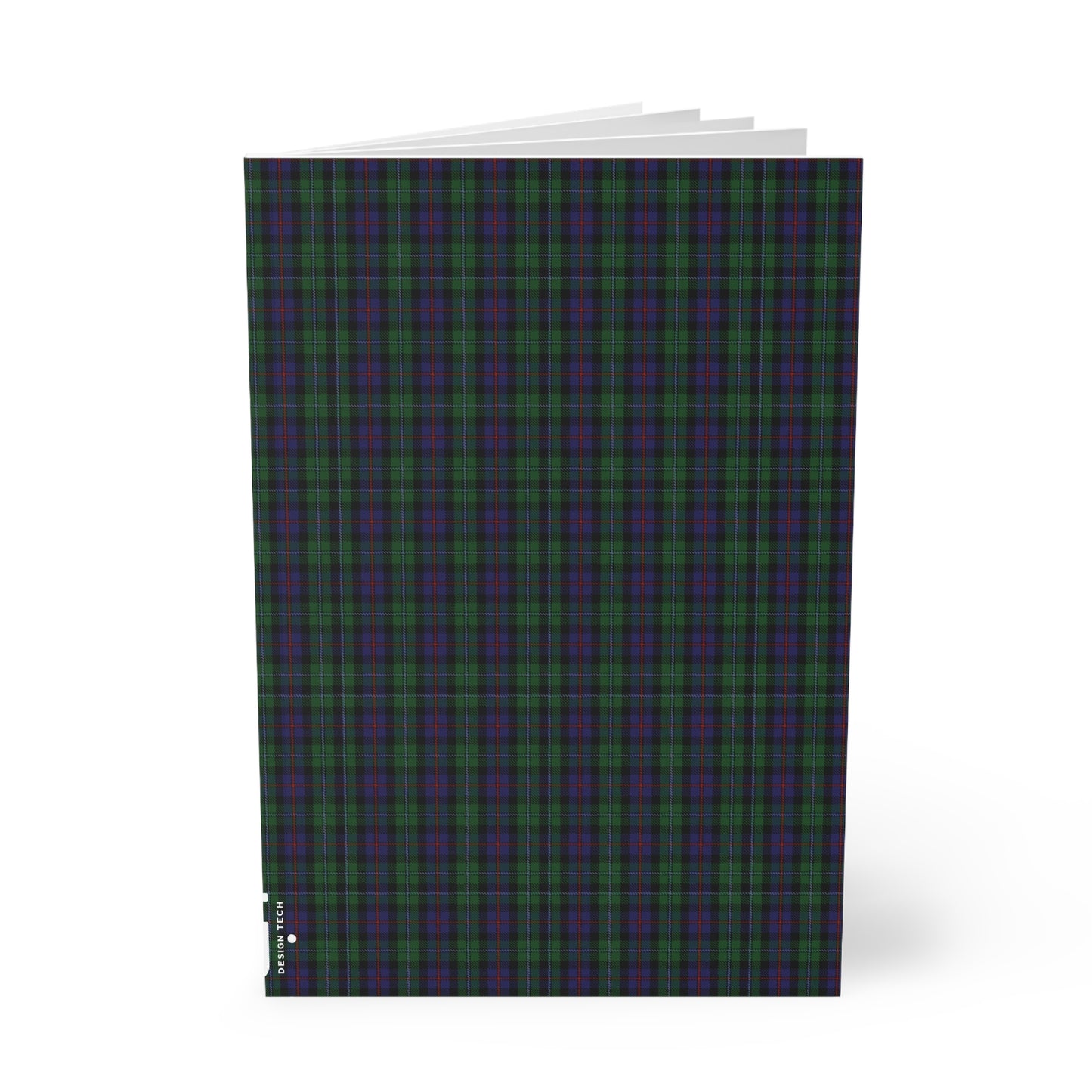 Scottish Tartan Softcover A5 Notebook - Argyle