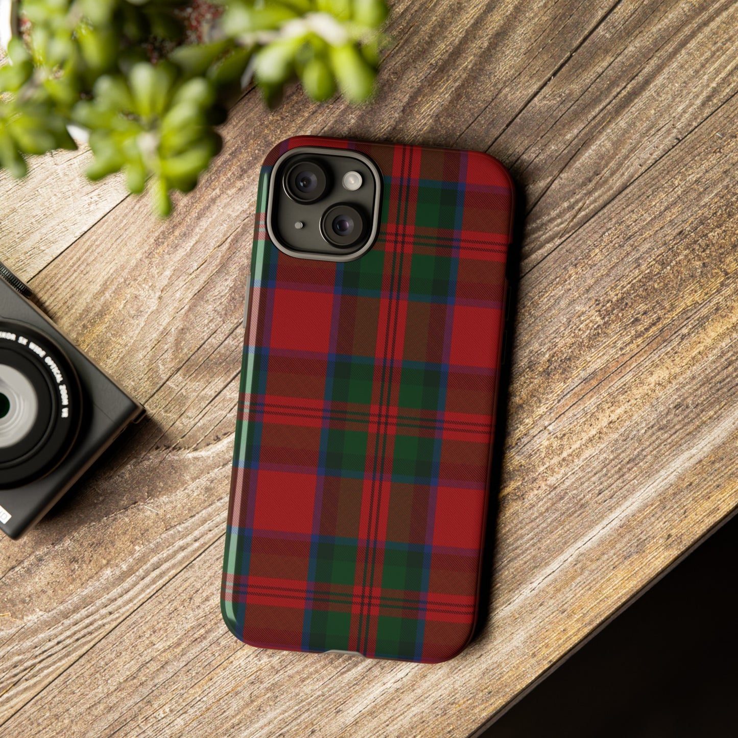 Étui de téléphone à motif tartan écossais - MacDuff, divers