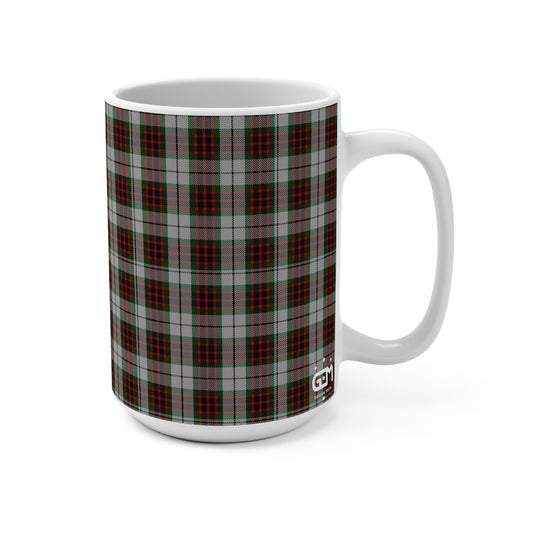 Scottish Tartan Mug 15oz, Fraser Tartan