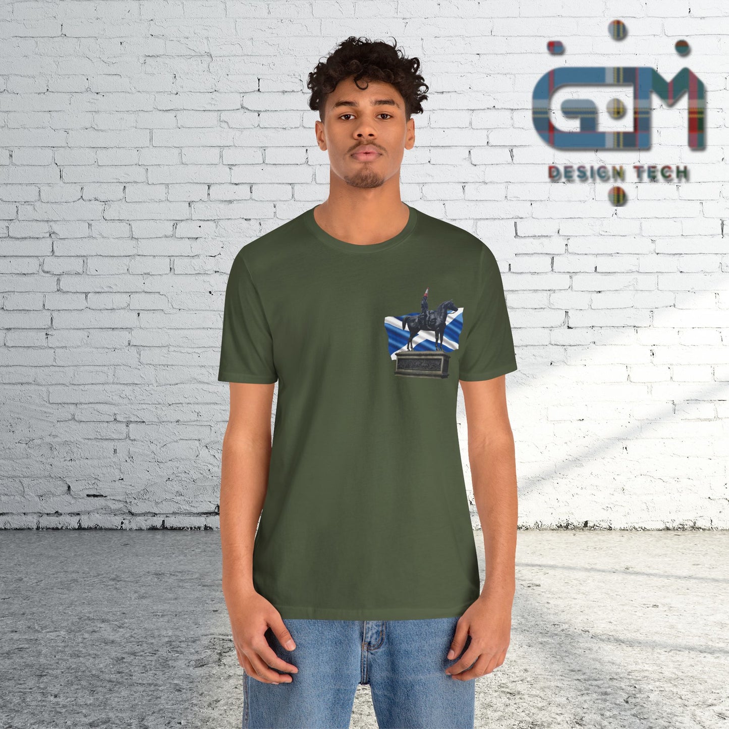 Scotland Landmarks - Glasgow Duke T-Shirt