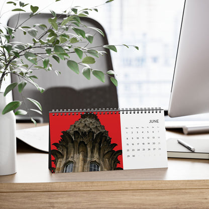 2026 Scotland Artistic Desk Calendar