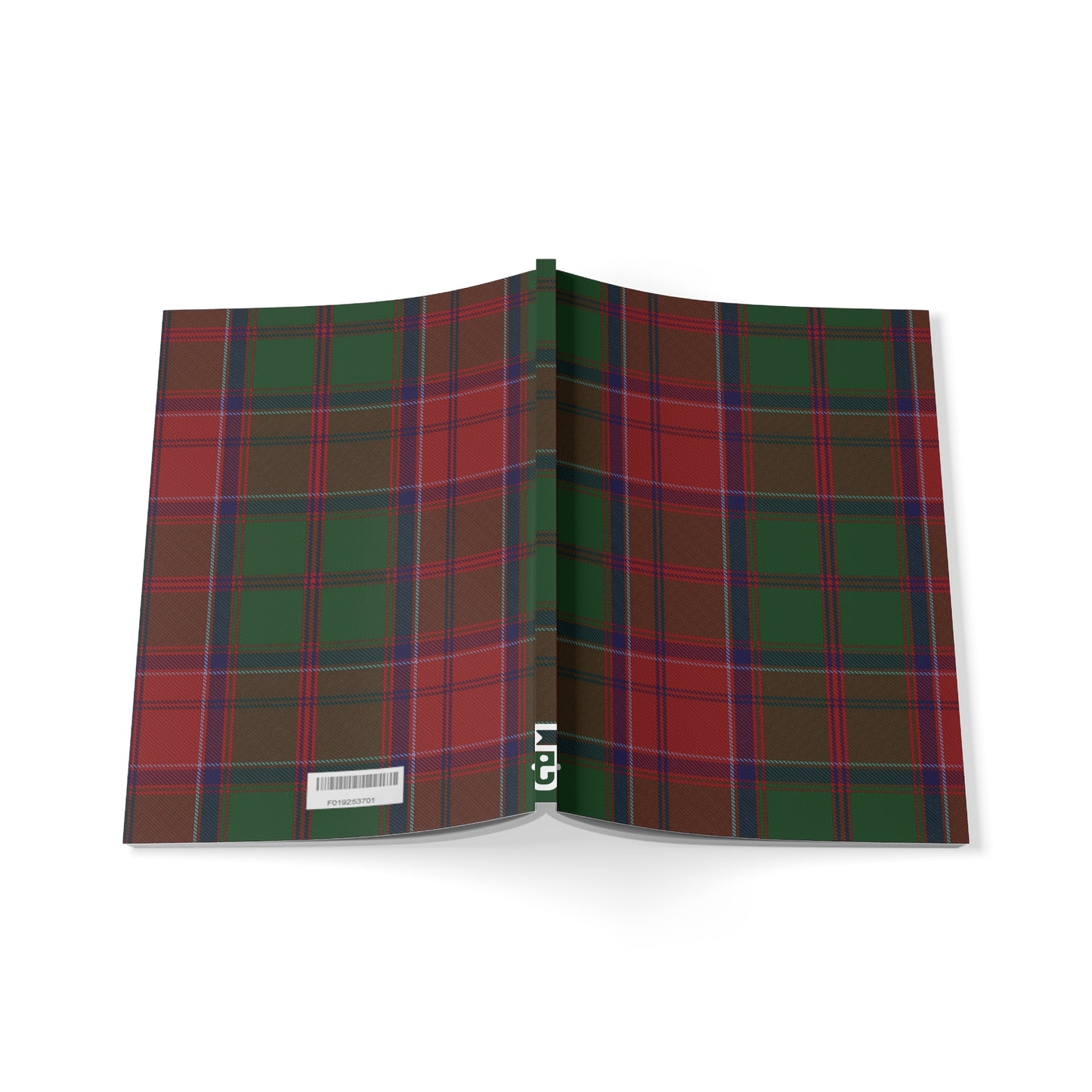 Scottish Tartan Softcover A5 Notebook - Grant