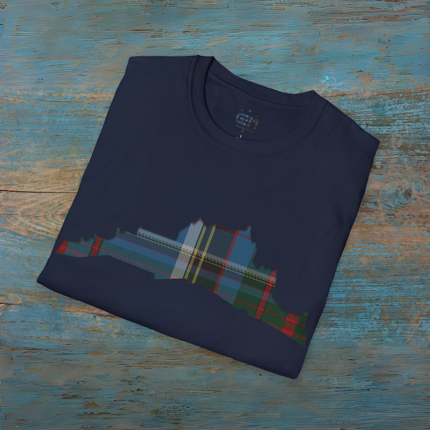 Tartan Edinburgh Castle - Anderson Old Unisex T-Shirt