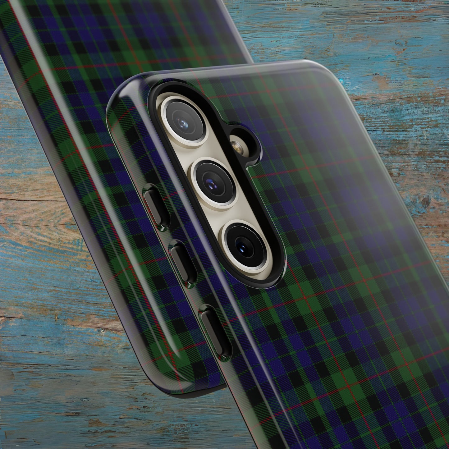 Étui de téléphone à motif tartan écossais - Gunn, divers