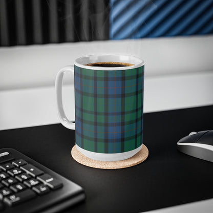 Flower of Scotland Tartan Mug, Scotland