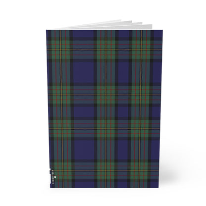 Carnet de notes A5 à couverture souple motif tartan écossais - MacLaren