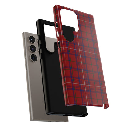 Scottish Tartan Phone Case - Rose, Various