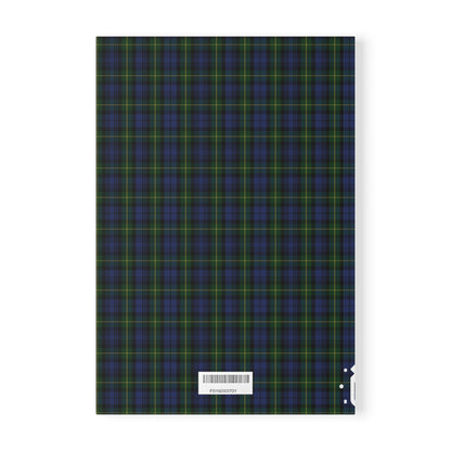 Scottish Tartan Softcover A5 Notebook - Gordon