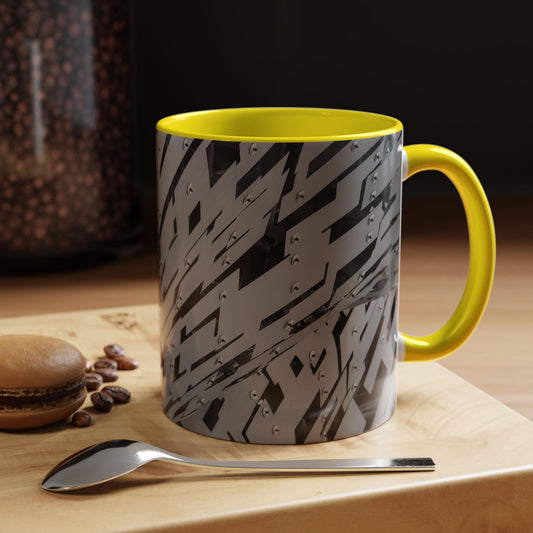 Tasses décoratives Écosse en gros plan - Scènes variées (jaune)