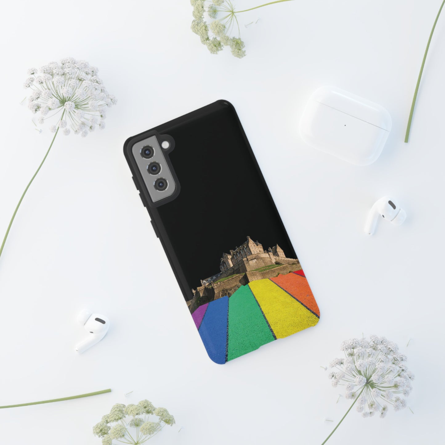 Edinburgh Castle Pride Rockface Phone Case - Road, Various