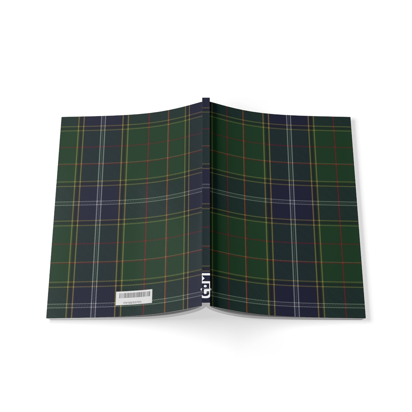 Scottish Tartan Softcover A5 Notebook - Pringle