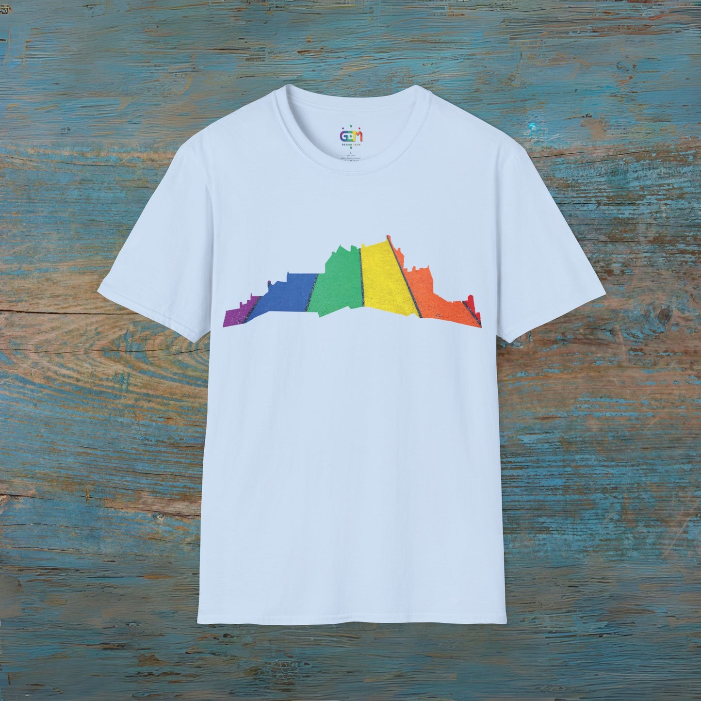 Edinburgh Castle Pride Road Art Unisex T-Shirt