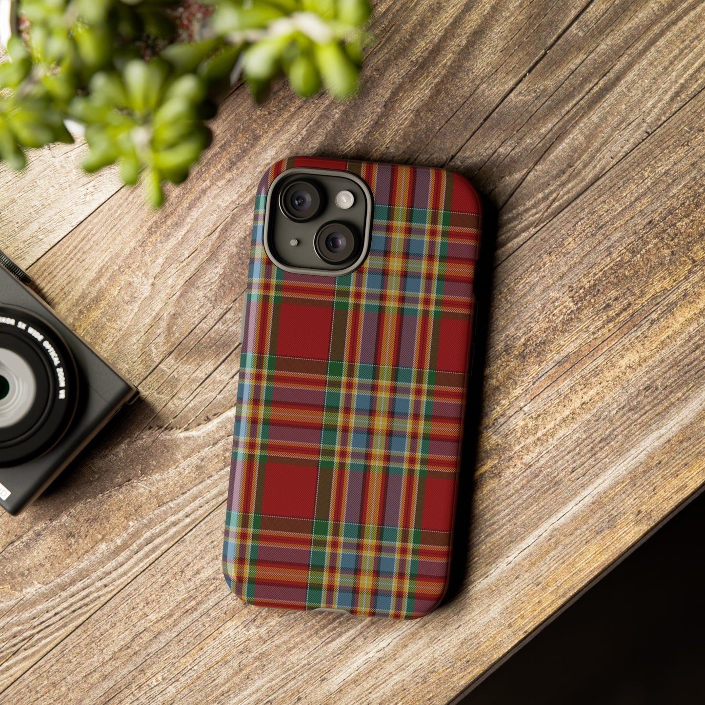 Scottish Tartan Phone Case - Chattan, Various