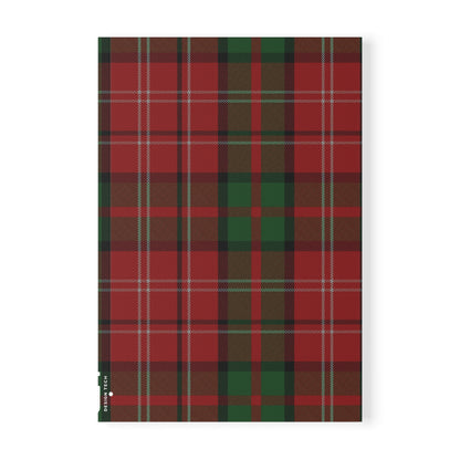 Scottish Tartan Softcover A5 Notebook - Nisbet