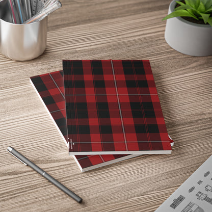 Scottish Tartan Softcover A5 Notebook - Cunningham