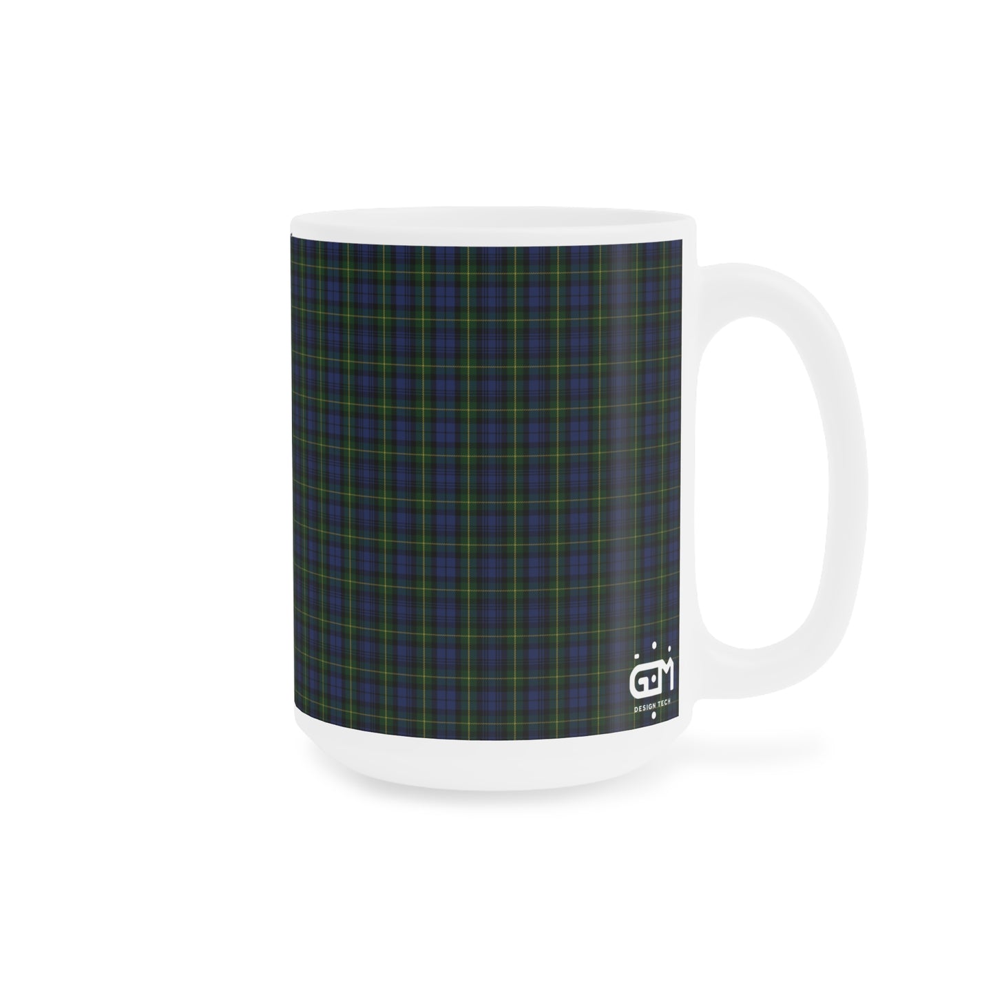 Tartan Mug - Gordon Tartan, Scottish, Various Sizes