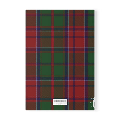 Scottish Tartan Softcover A5 Notebook - Grant