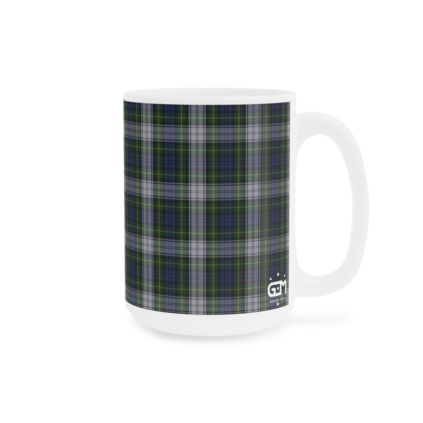 Tartan Mug - Gordon Dress Tartan, Écossais, Différentes Tailles 