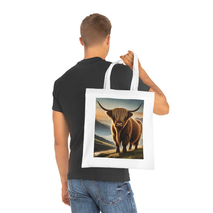 Scottish Nature Coloured Cotton Tote Bag