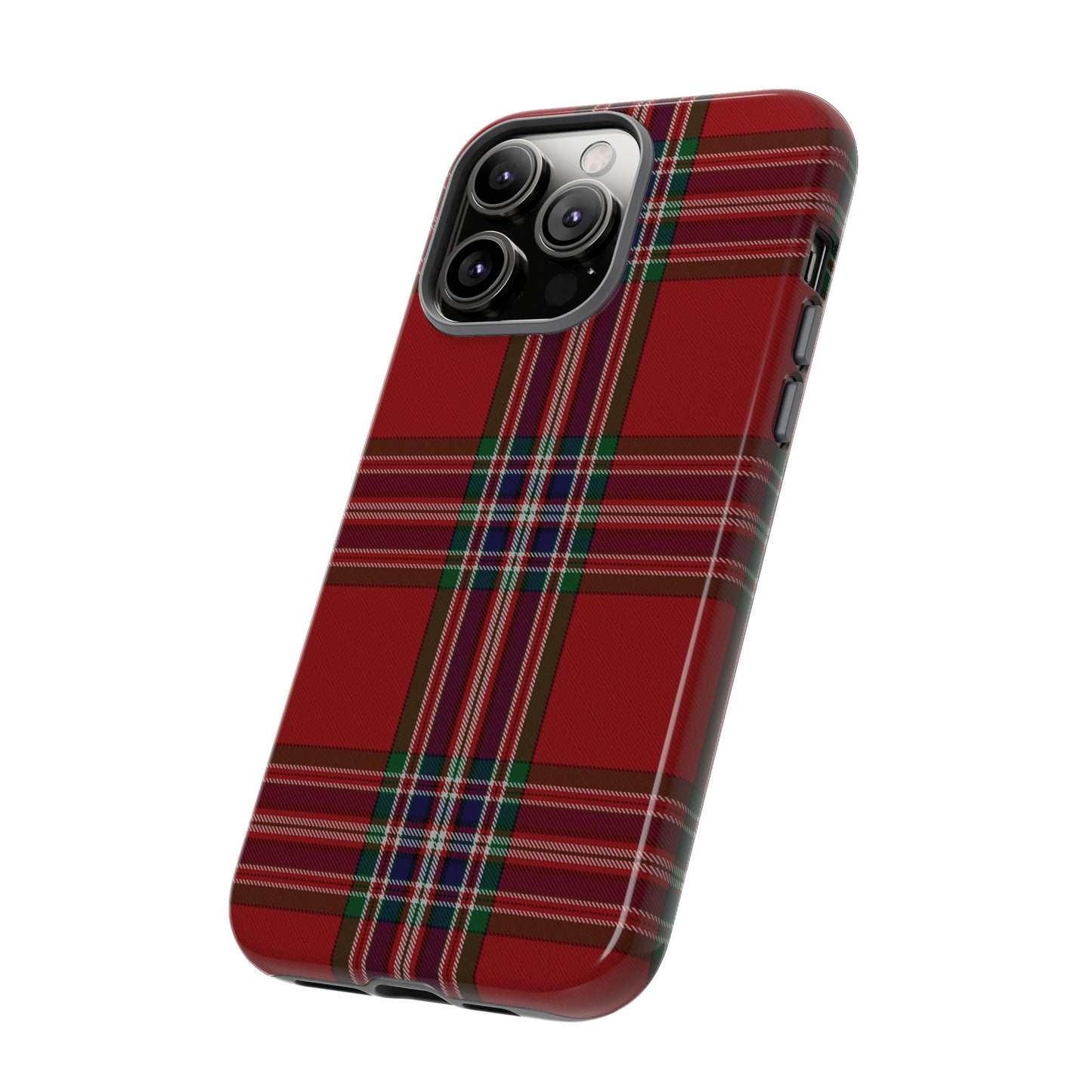 Scottish Tartan Phone Case - MacFarlane Red, Various