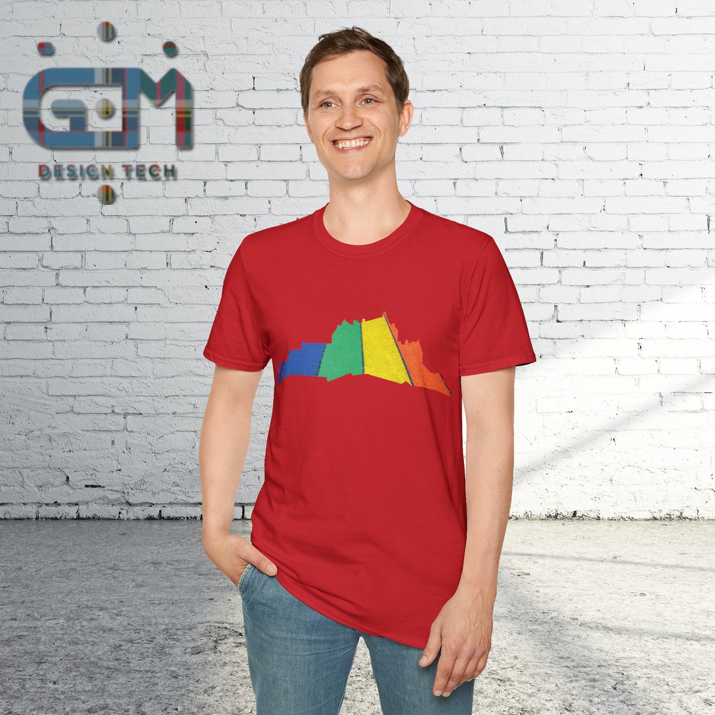 Edinburgh Castle Pride Road Art Unisex T-Shirt