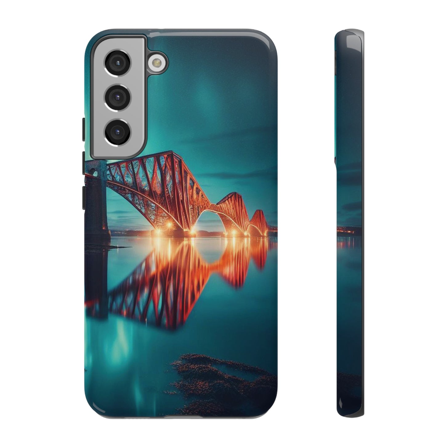 Forth Rail Bridge Art Phone Case, Scotland, Various