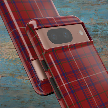 Scottish Tartan Phone Case - Rose, Various