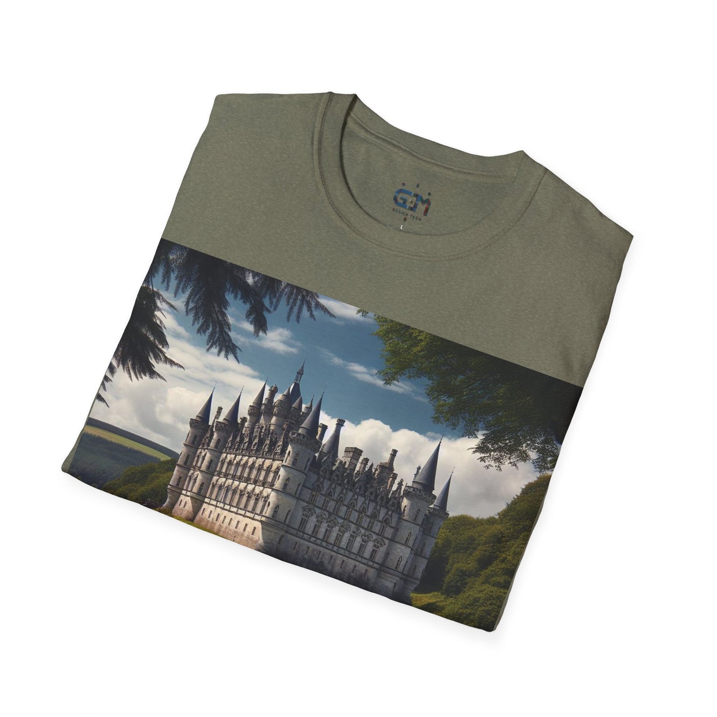 Dunrobin Castle - Sutherland Softstyle T-Shirt, Unisex Tee, Scottish Landmarks, Various Colours