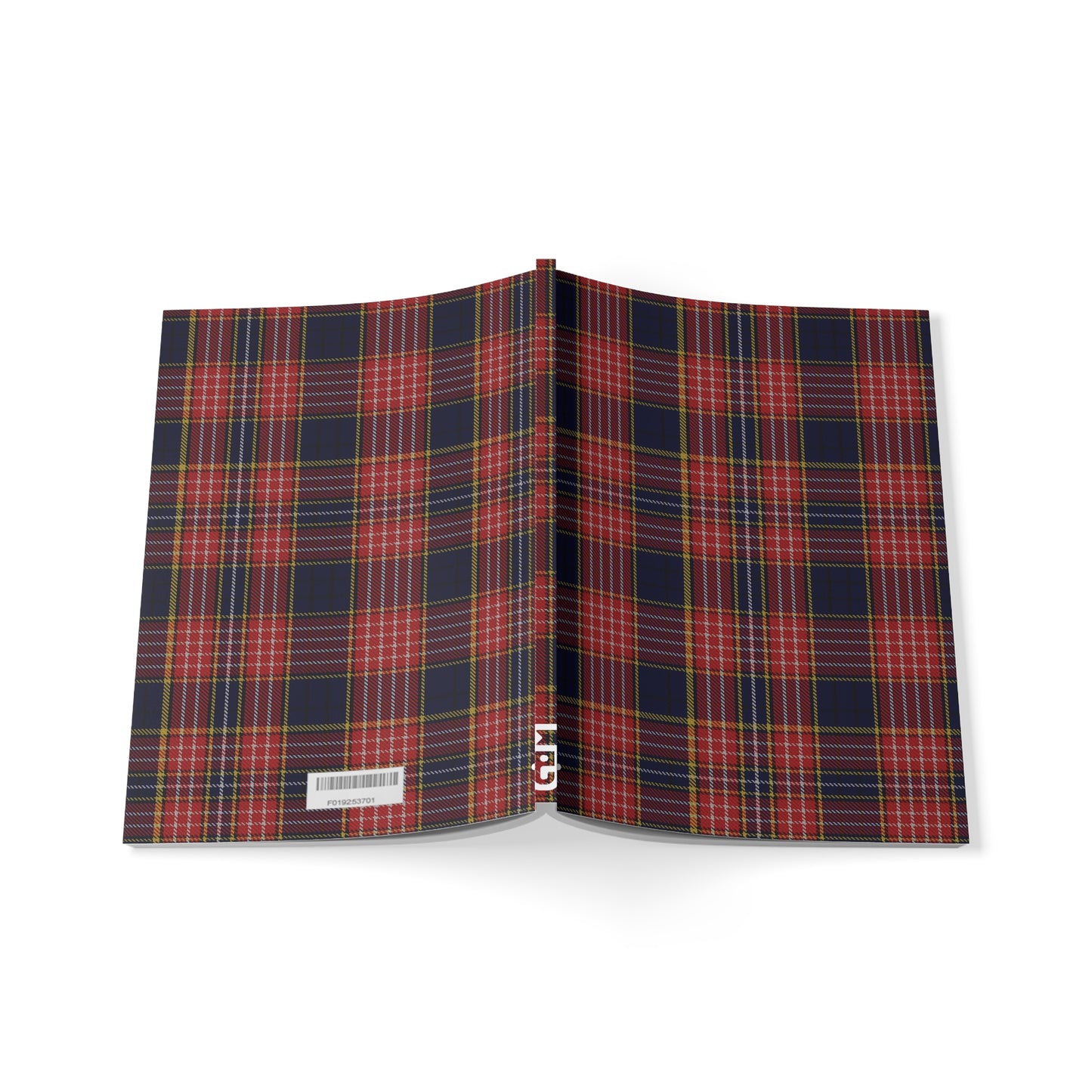 Scottish Tartan Softcover A5 Notebook - Ogilvy