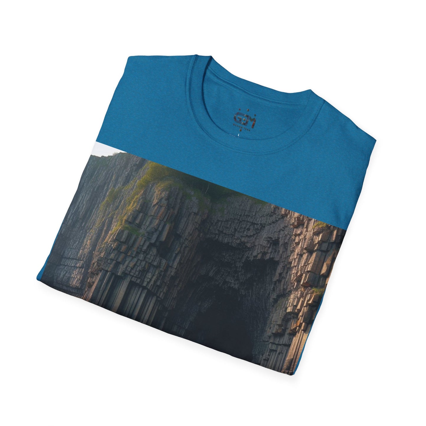 Fingal's Cave - Staffa Softstyle T-Shirt, Unisex Tee, Scottish Landmarks, Various Colours