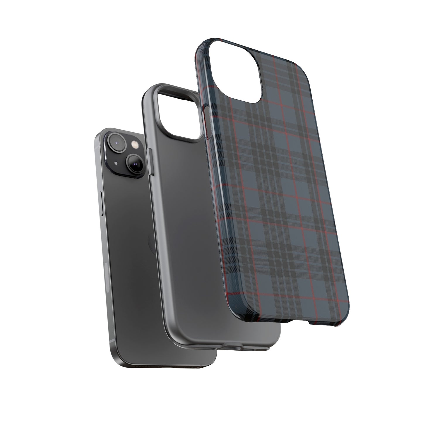 Étui de téléphone à motif tartan écossais - Mackay Blue, divers