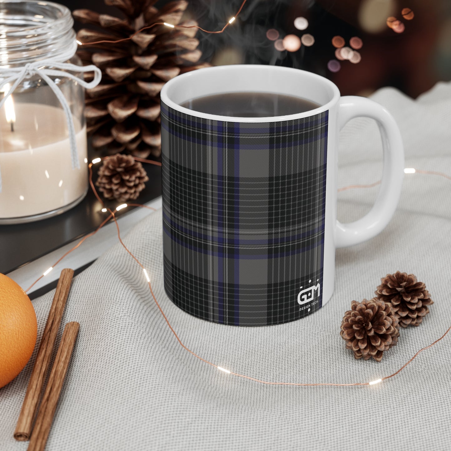 Hood Tartan Mug, Scotland