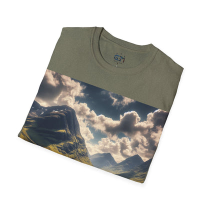 Glen Coe - Highlands Softstyle T-Shirt, Unisex Tee, Scottish Landmarks, Various Colours