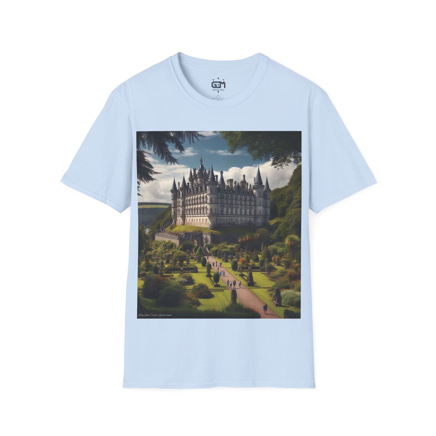 Dunrobin Castle - Sutherland Softstyle T-Shirt, Unisex Tee, Scottish Landmarks, Various Colours