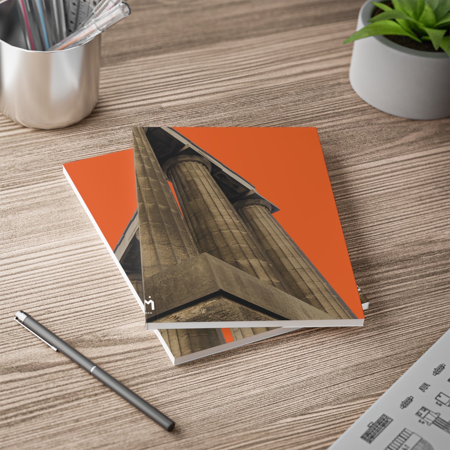 Scotland Up Close A5 Softcover Notebook - Photo Silhouettes
