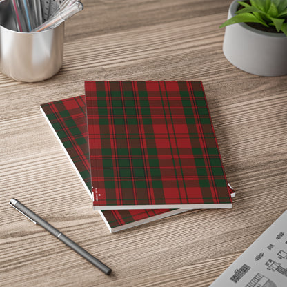 Scottish Tartan Softcover A5 Notebook - Livingston