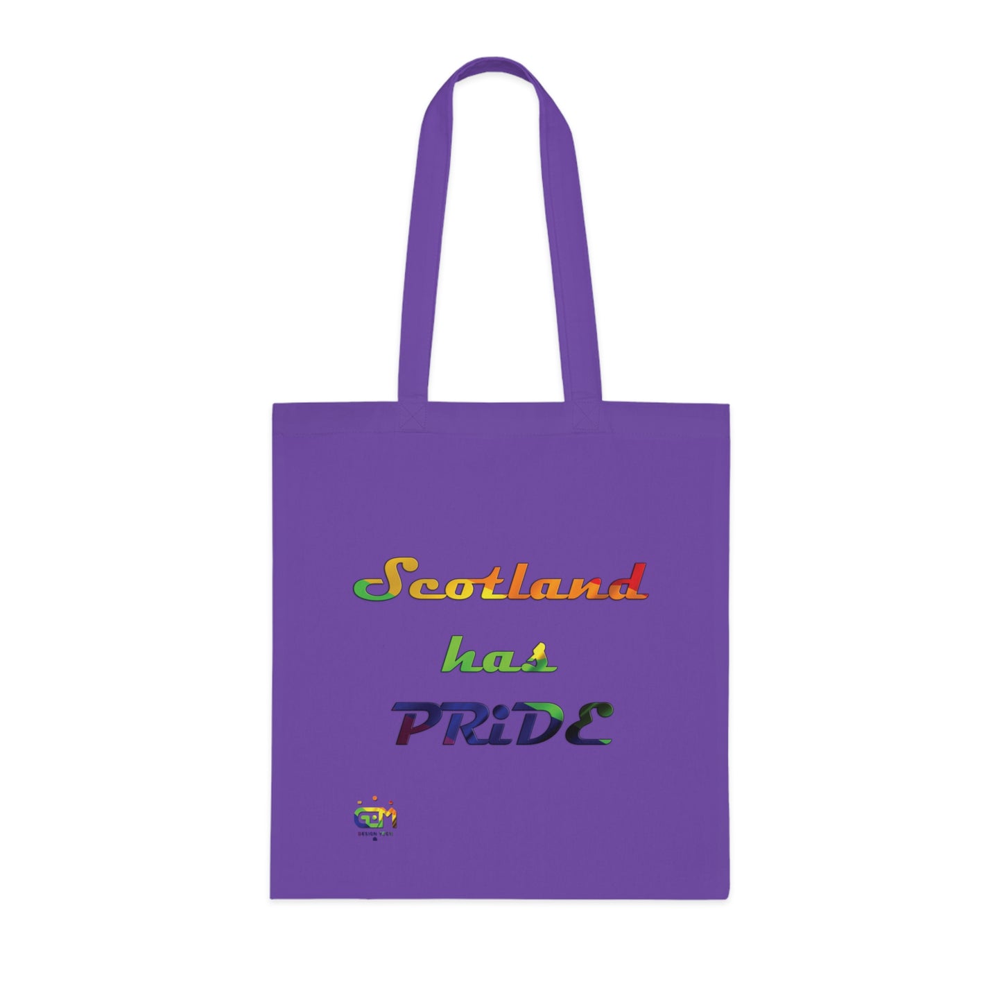 Scotland Pride Flag Clan Map Cotton Tote Bag