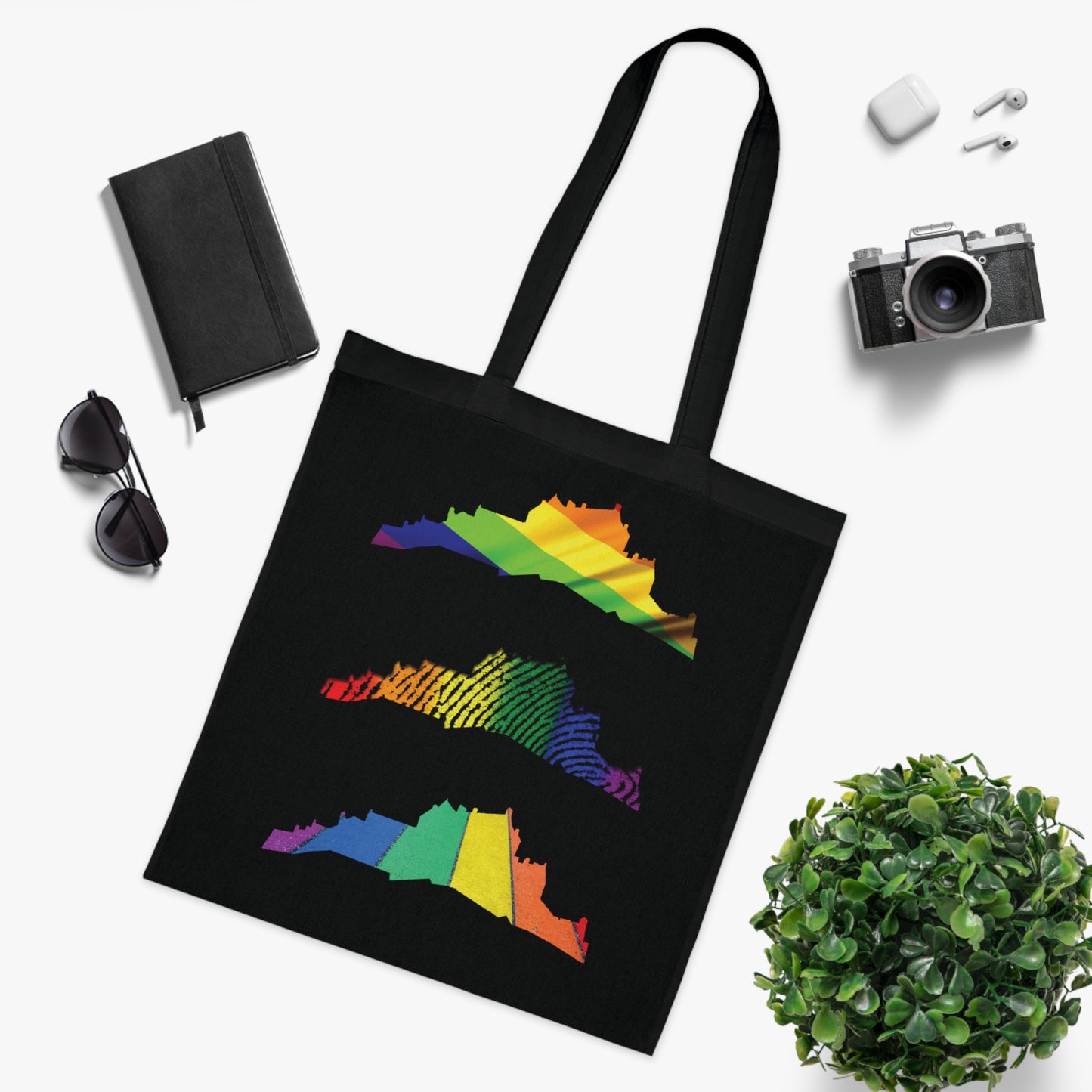 Pride Edinburgh Castles Cotton Tote Bag