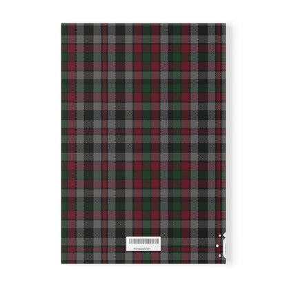 Scottish Tartan Softcover A5 Notebook - Borthwich