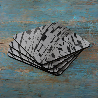 Scotland Up Close Cork Coaster Set - Various Scenes