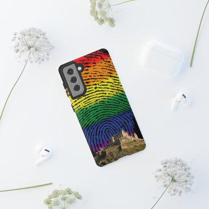 Edinburgh Castle Pride Phone Case - Fingerprint, Various