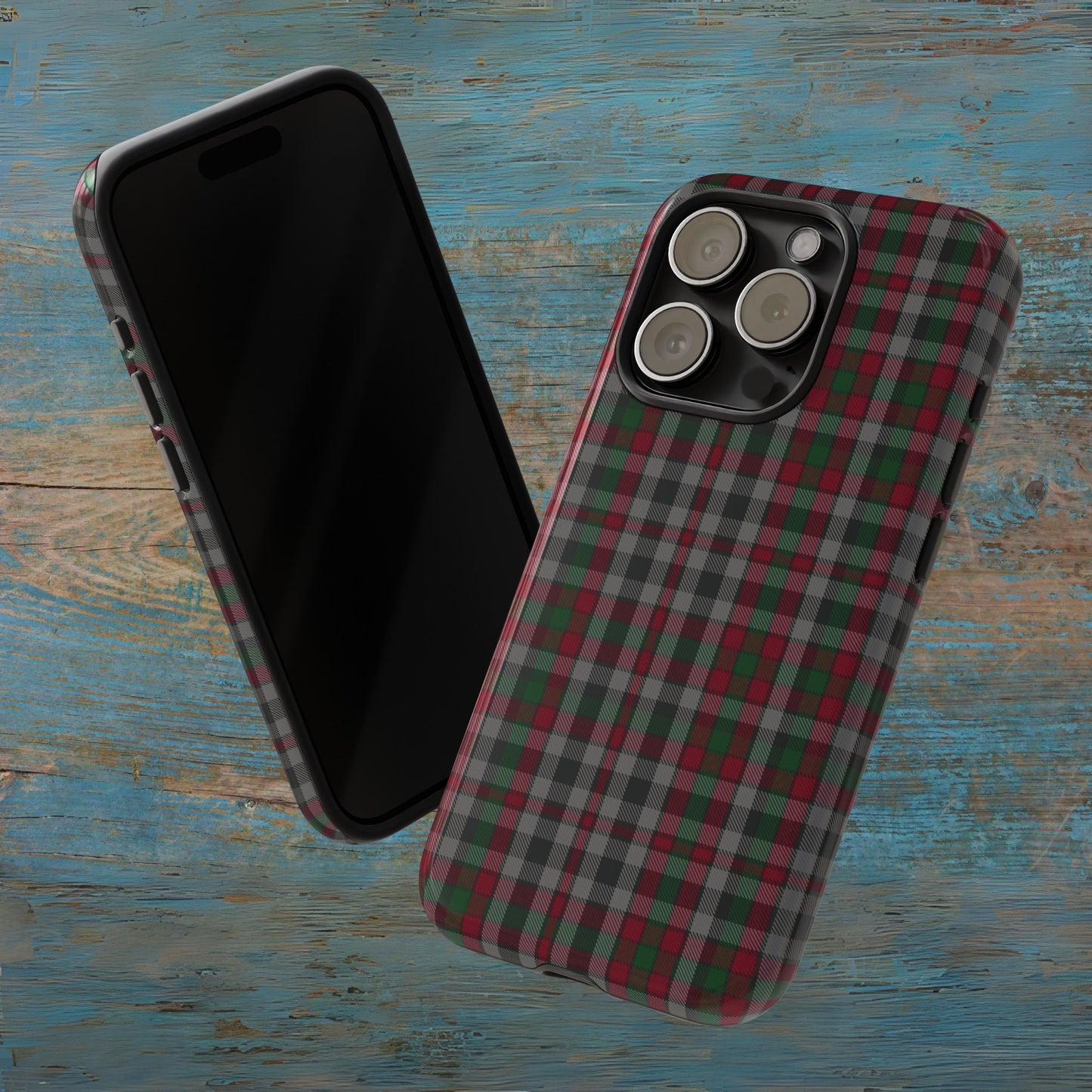 Étui de téléphone à motif tartan écossais - Borthwich, divers