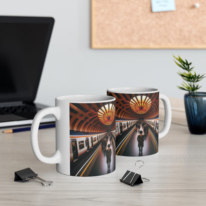 Glasgow's Clockwork Orange Subway, Coffee Cup, Tea Cup, Scotland, White